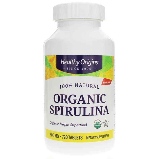 Organic Spirulina 500 Mg, HLO